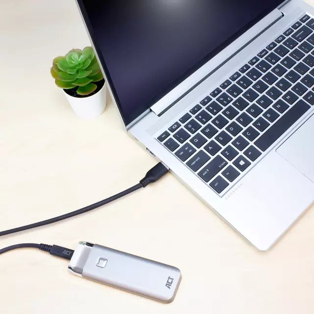 Een Kabel ACT USB A 3.2 naar USB-C 2 meter koop je bij EconOffice