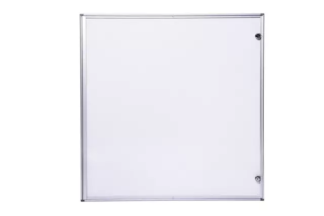 Een Binnenvitrine wand MAULextraslim whiteboard 12xA4 met slot koop je bij KantoorProfi België BV