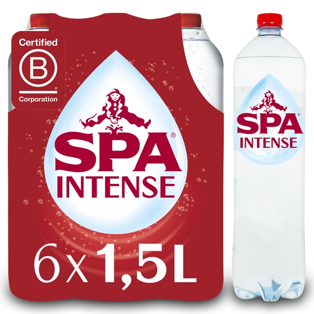 Een Water Spa Intense rood petfles 1.5 liter koop je bij Tonerinktshop