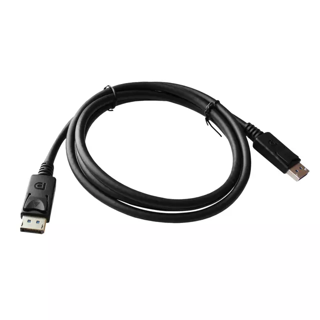Een Kabel ACT DisplayPort 1.4 8K M-M 2 meter zwart koop je bij Totaal Kantoor Goeree