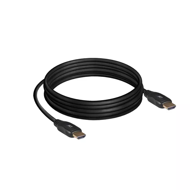 Een Kabel ACT HDMI High Speed type 1.4 2.5 meter koop je bij Goedkope Kantoorbenodigdheden