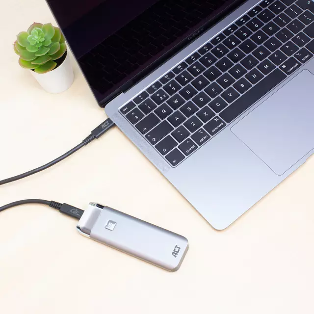 Een Kabel ACT USB 3.2 USB-C USB-IF gecertificeerd 1 meter koop je bij Van Leeuwen Boeken- en kantoorartikelen