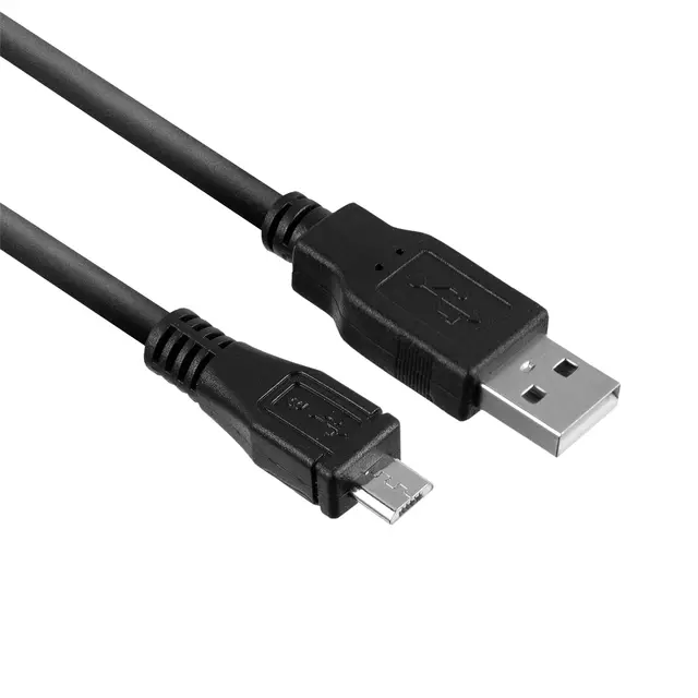 Een Kabel ACT USB 2.0 naar MicroB laad -en data 1 meter koop je bij Goedkope Kantoorbenodigdheden