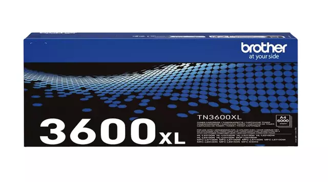Een Toner Brother TN-3600XL zwart koop je bij KantoorProfi België BV