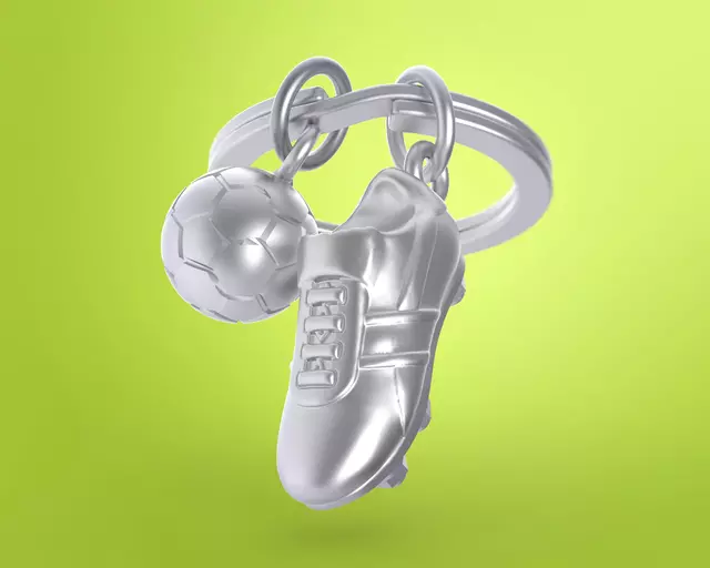 Een Sleutelhanger Metalmorphose voetbalschoen koop je bij Goedkope Kantoorbenodigdheden