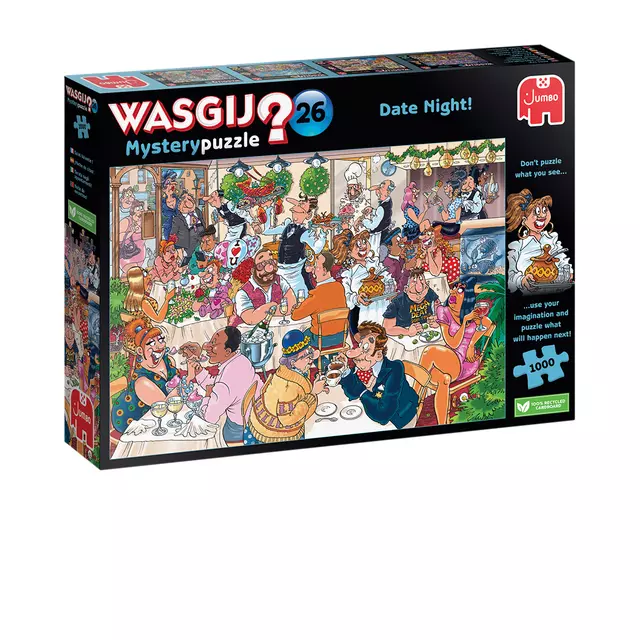 Een Puzzel Wasgij Mystery 26 Date Night! 1000st koop je bij KantoorProfi België BV