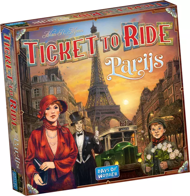 Een Spel Ticket to Ride Parijs koop je bij MegaOffice