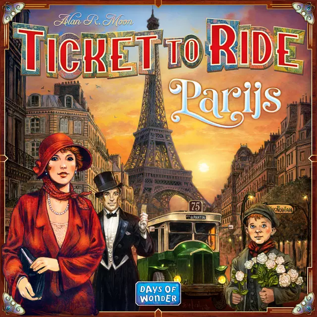 Een Spel Ticket to Ride Parijs koop je bij Goedkope Kantoorbenodigdheden