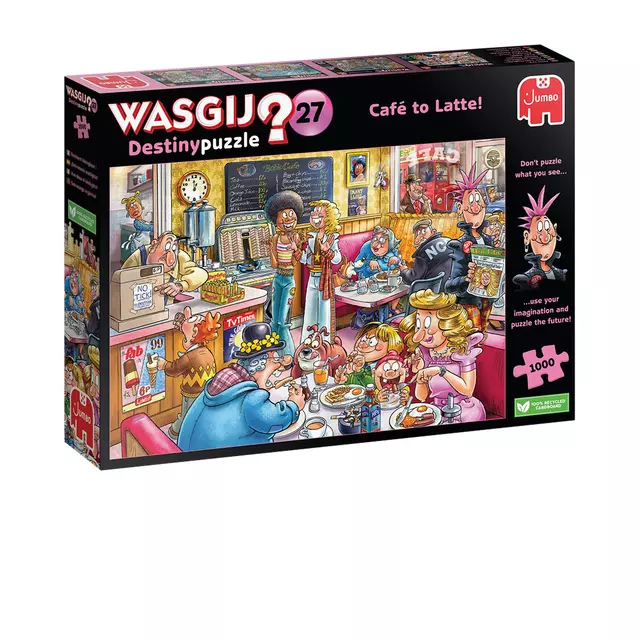 Puzzel Wasgij Destiny 27 De Koffieshop! 1000st