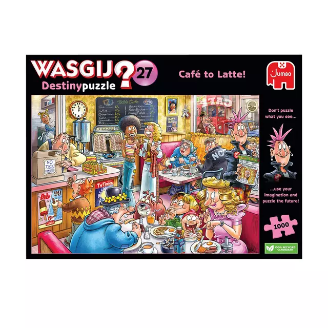 Puzzel Wasgij Destiny 27 De Koffieshop! 1000st