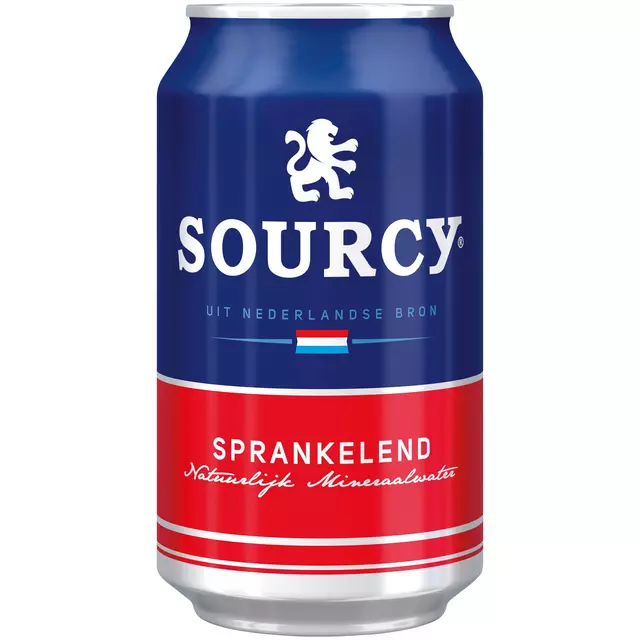 Een Water Sourcy rood blik 330ml koop je bij NiceSupplies.nl