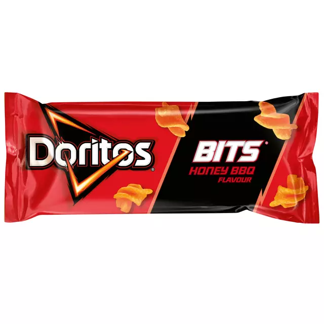 Een Chips Doritos Bits twisties honey bbq zak 30gr koop je bij EconOffice
