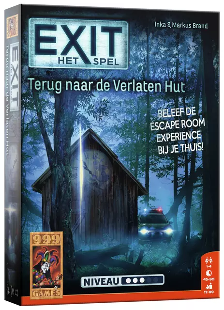 Een Spel EXIT - Terug naar de Verlaten Hut koop je bij NiceSupplies.nl