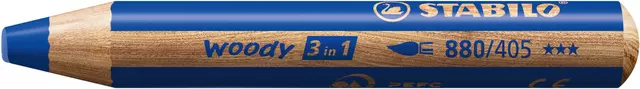 Een Kleurpotloden STABILO 880 woody 3 in 1 multitalent blauw koop je bij KantoorProfi België BV
