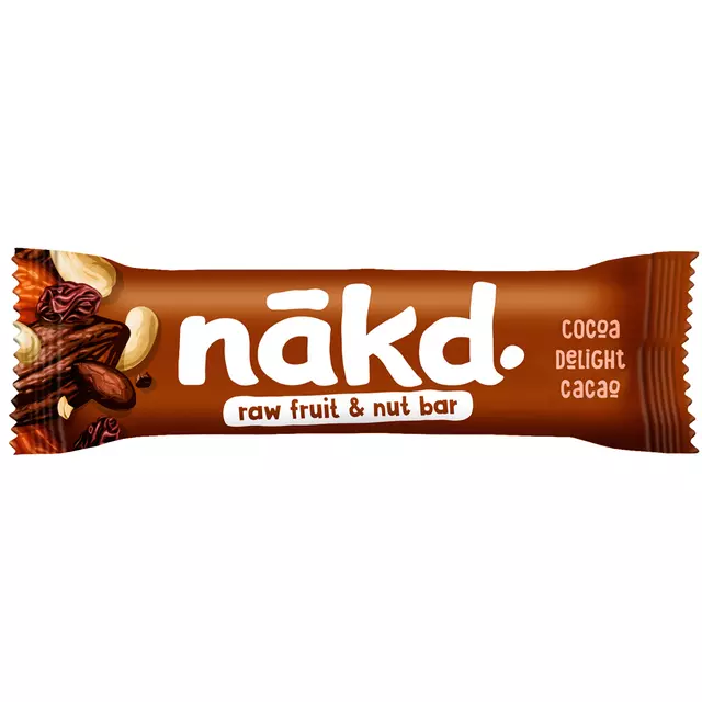 Een Fruit- en notenreep NAKD cocoa delight 18x35 gram koop je bij KantoorProfi België BV