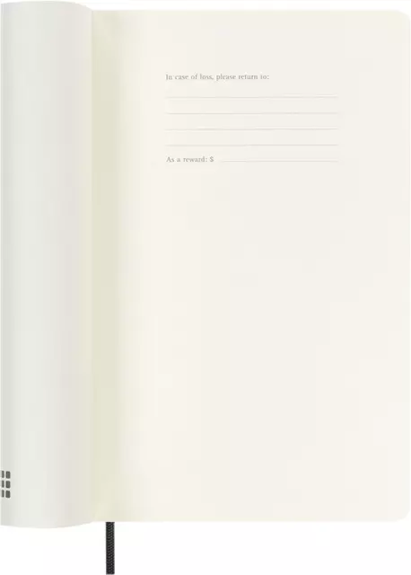 Een Agenda 2025 Moleskine 12M Planner Weekly 7dagen/1pagina large sc black koop je bij EconOffice