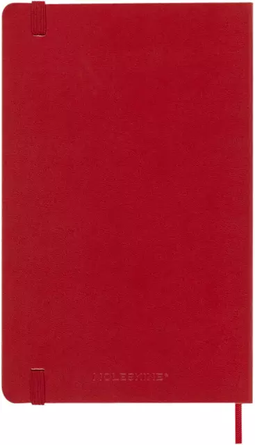 Buy your Agenda 2025 Moleskine 12M Planner Weekly 7dagen/1pagina large hc scarlet red at QuickOffice BV