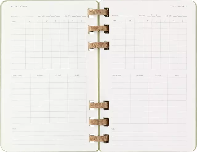 Agenda 2024/2025 Moleskine 12M Academic planner 7dagen/2pagina's large hc crush kiwi