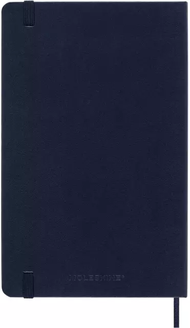 Een Agenda 2025 Moleskine 12M Planner Weekly 7dagen/1pagina large hc sapphire blue koop je bij Unimark Office B.V.