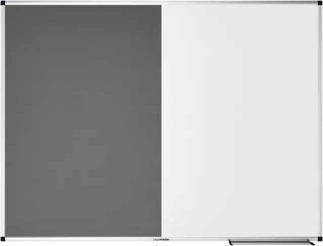 Een Combibord Legamaster UNITE grijs vilt-whiteboard 90x120cm koop je bij KantoorProfi België BV