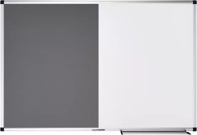 Een Combibord Legamaster UNITE grijs vilt-whiteboard 60x90cm koop je bij KantoorProfi België BV
