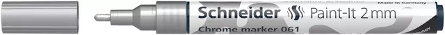 Een Viltstift Schneider Paint-it 061 2.0mm metallic chrome koop je bij Van Leeuwen Boeken- en kantoorartikelen