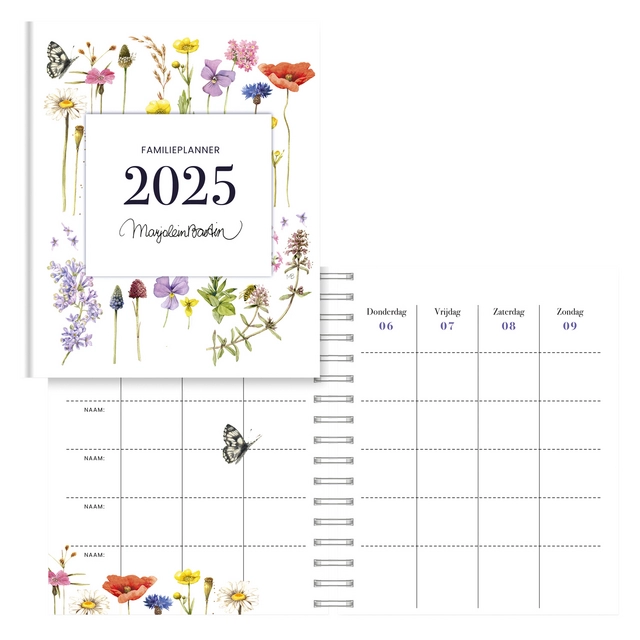 Familieplanner 2025 Hallmark Marjolein Bastin 179x210mm