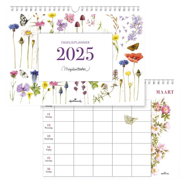 Een Familieplanner 2025 Hallmark Marjolein Bastin 279x210mm koop je bij Ziffo Kantoorcentrum BV