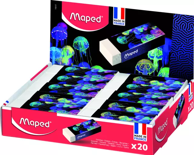 Een Gum Maped Deepsea Paradise display à 20 stuks koop je bij Totaal Kantoor Goeree