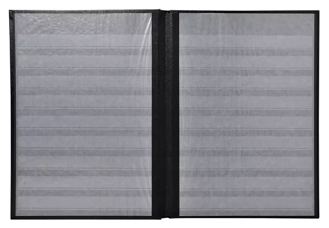 Een Postzegelalbum Exacompta 22.5x30.5cm 48 zwarte pagina's zwart koop je bij KantoorProfi België BV