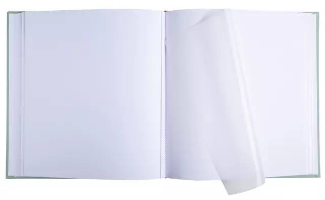 Een Fotoalbum Exacompta 29x32cm 60 witte pagina's Ellipse groen koop je bij MV Kantoortechniek B.V.