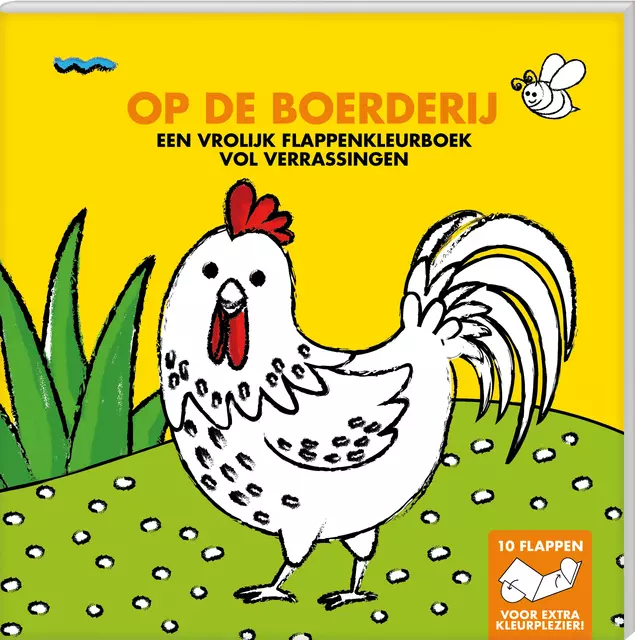 Een Kleurboek met flappen Interstat Op de boerderij koop je bij KantoorProfi België BV