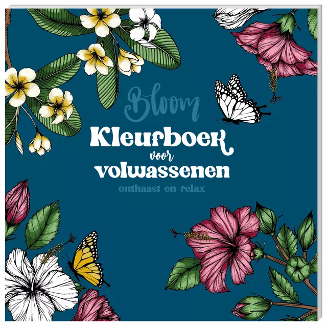 Een Kleurboek voor volwassenen Interstat Bloom koop je bij KantoorProfi België BV