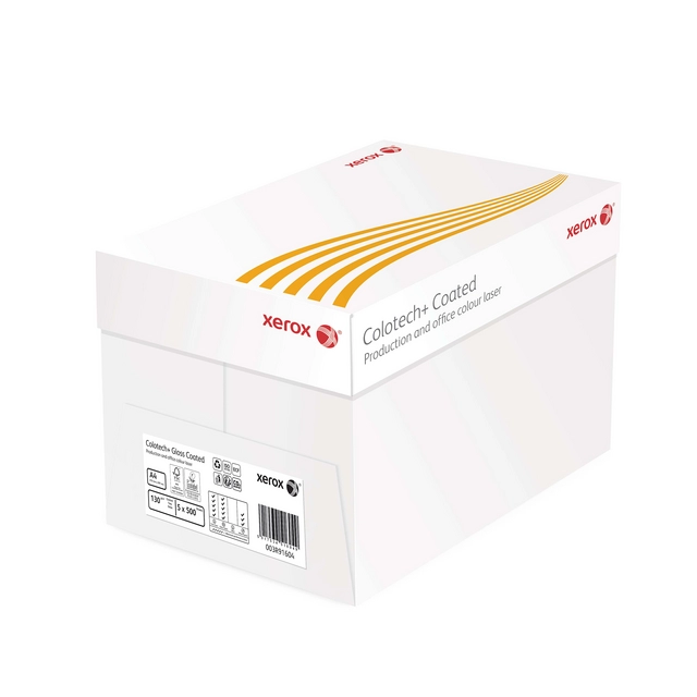 Een Laserpapier Xerox Colotech+ glossy coated A4 170gr wit 250vel koop je bij The Cartridge Company