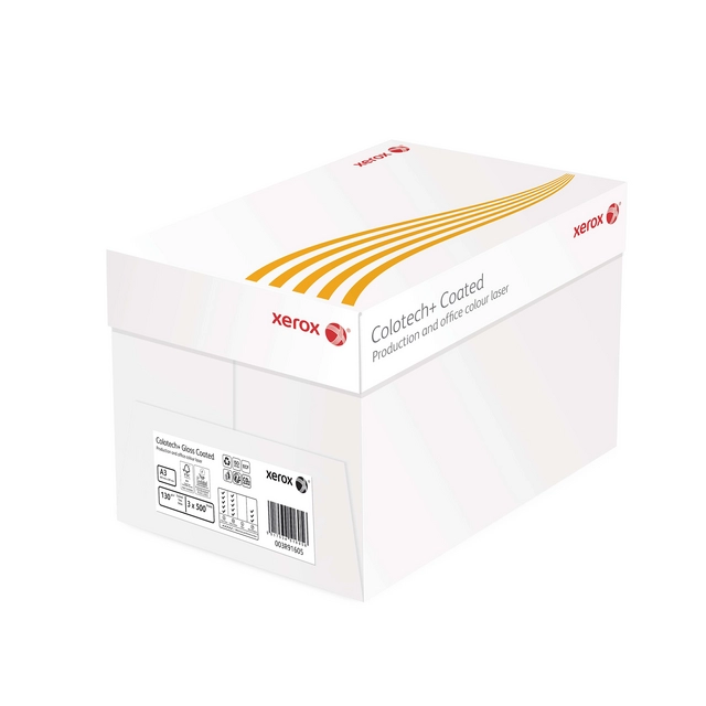 Een Laserpapier Xerox Colotech+ glossy coated A3 200gr wit 250 vel koop je bij NiceSupplies.nl