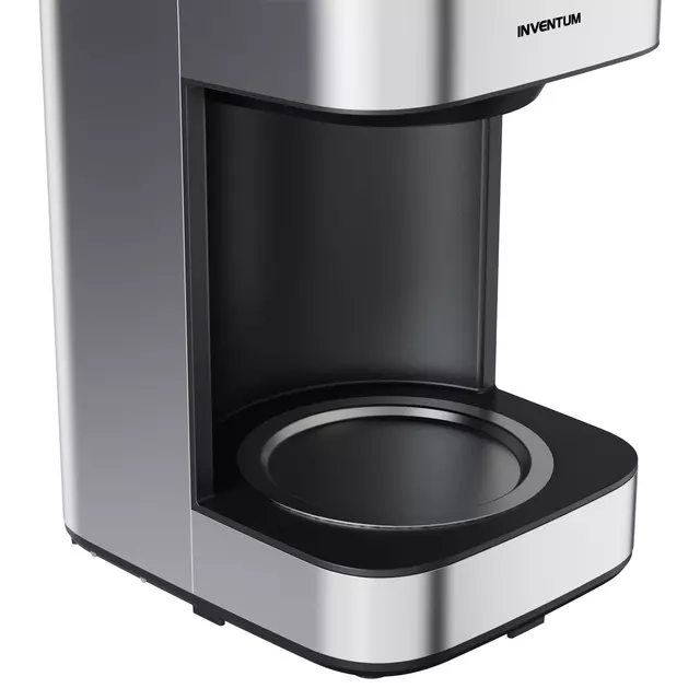 Een Koffiezetapparaat Inventum 1.2 liter zwart met rvs koop je bij MV Kantoortechniek B.V.