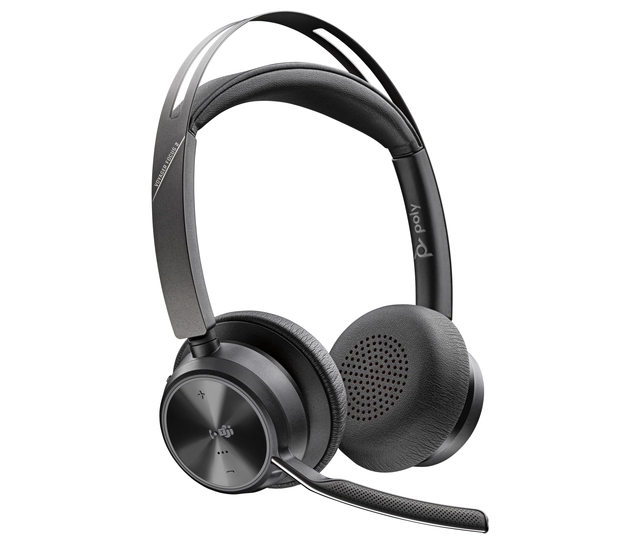 Een Headset HP POLY Voyager Focus 2 USB-C koop je bij Buro De Peuter