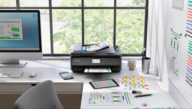 Een Multifunctional inktjet printer Canon PIXMA TR7650 koop je bij Goedkope Kantoorbenodigdheden