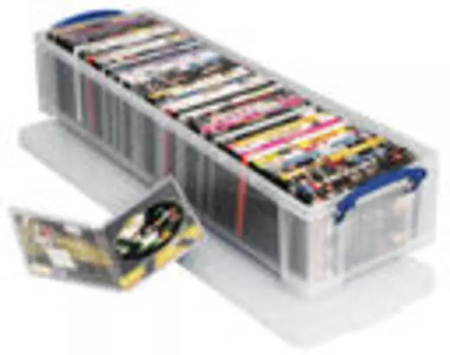 Een Opbergbox Really Useful 22 liter 800x255x155mm transparant wit koop je bij L&N Partners voor Partners B.V.