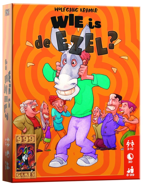 Een Spel Wie is de ezel? koop je bij MV Kantoortechniek B.V.