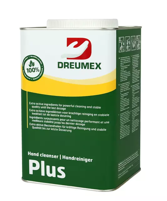 Een Handreiniger Dreumex Plus 4.5 liter koop je bij Goedkope Kantoorbenodigdheden
