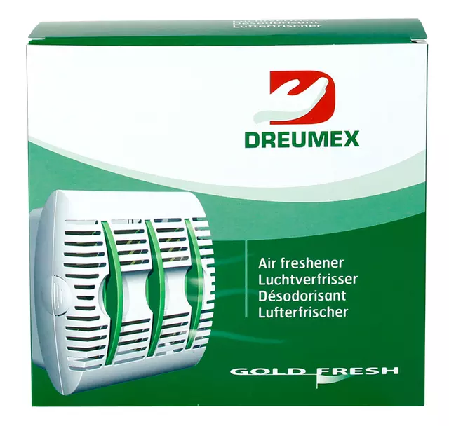 Luchtverfrisserdispenser Dreumex Gold Fresh Air