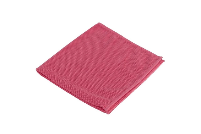 Buy your Microvezeldoek Cleaninq prof 40x40cm rood at QuickOffice BV