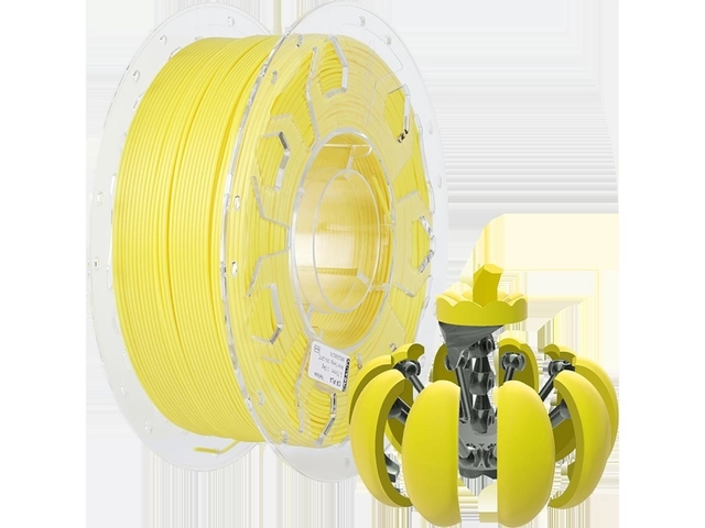 Een Filament 3D Creality PLA 1.75mm jaune 1kg koop je bij Van Hoye Kantoor BV