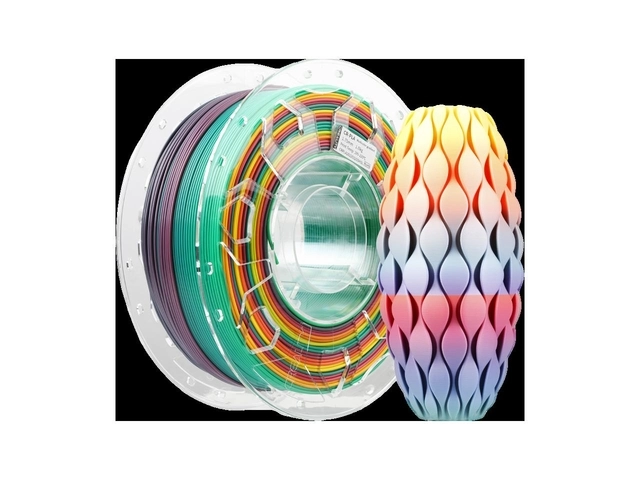 Een 3D Filament Creality PLA 1.75mm Rainbow 1kg koop je bij Goedkope Kantoorbenodigdheden