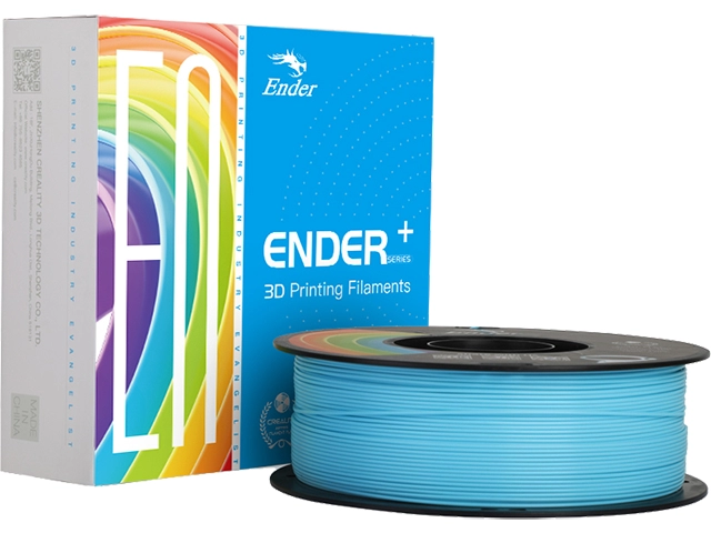 Een Filament 3D Creality PLA+ 1.75mm bleu 1kg koop je bij Van Hoye Kantoor BV