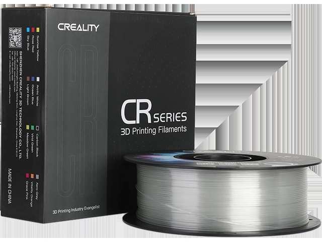 Een 3D Filament Creality PETG 1.75mm Clear 1kg koop je bij Goedkope Kantoorbenodigdheden