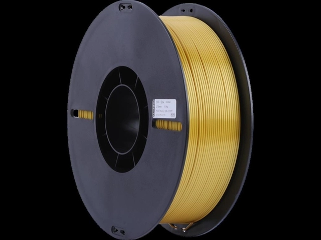 Een 3D Filament Creality PLA 1.75mm Silk Goud 1kg koop je bij Omnia 4 Office