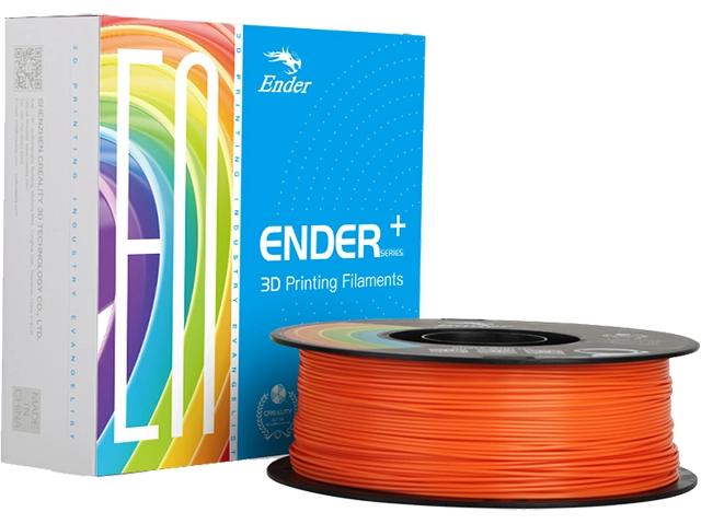 Een 3D Filament Creality PLA+ 1.75mm Oranje 1kg koop je bij Omnia 4 Office