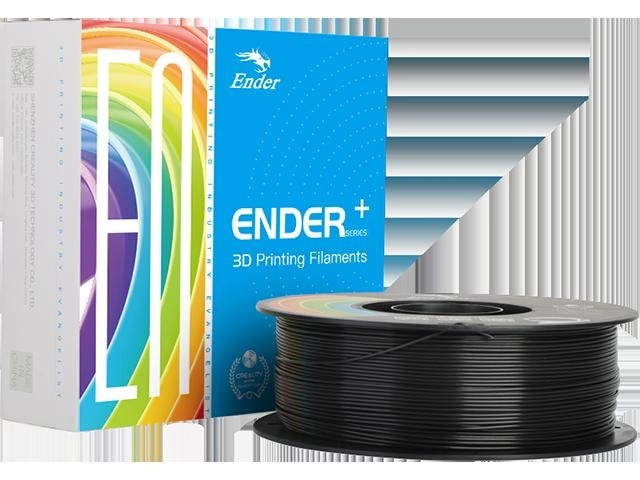 Een 3D Filament Creality PLA+ 1.75mm Zwart 1kg koop je bij L&N Partners voor Partners B.V.